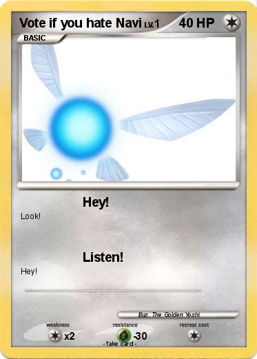 Pokemon Vote if you hate Navi