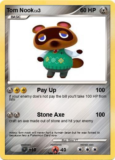 Pokemon Tom Nook