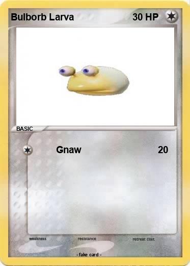 Pokemon Bulborb Larva