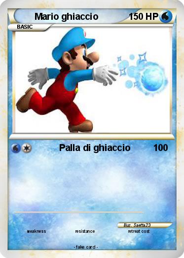 Pokemon Mario ghiaccio
