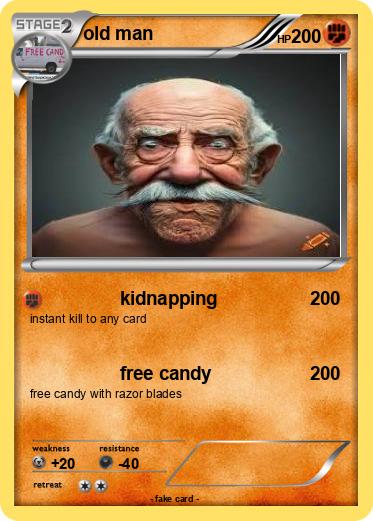 Pokemon old man