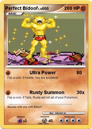 Pokemon Perfect Bidoof