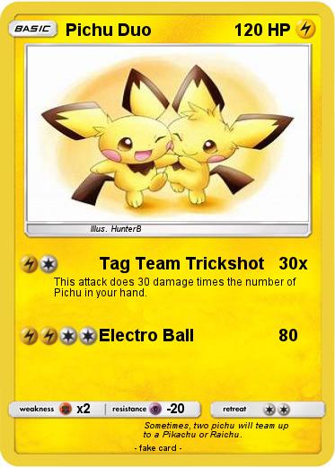 Pokemon Pichu Duo