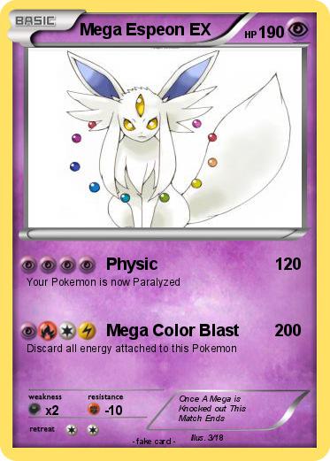 Pokemon Mega Espeon EX