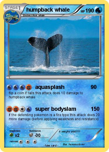Pokemon humpback whale
