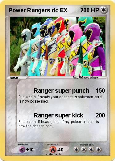 Pokemon Power Rangers dc EX