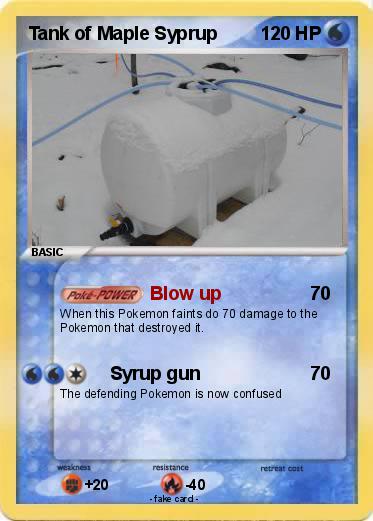 Pokemon Tank of Maple Syprup