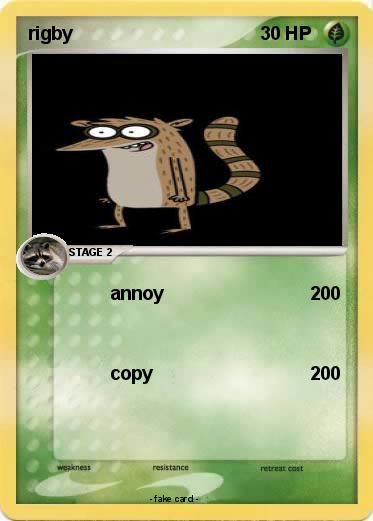 Pokemon rigby