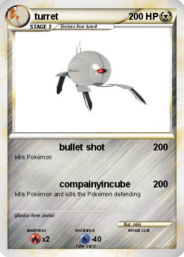 Pokemon turret