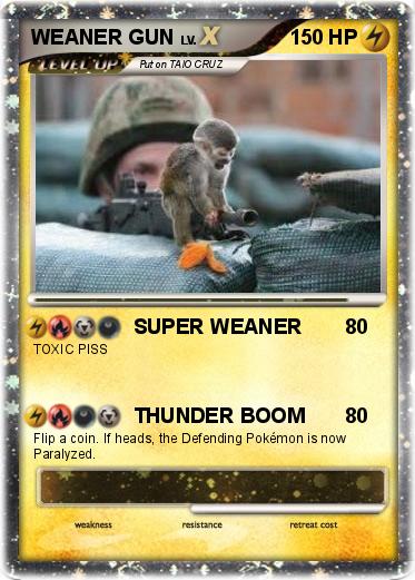 Pokemon WEANER GUN