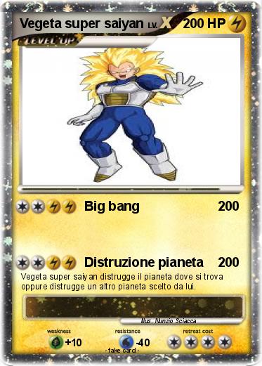 Pokemon Vegeta super saiyan