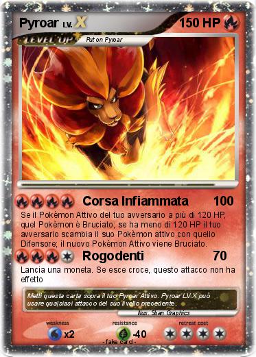 Pokemon Pyroar