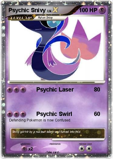 Pokemon Psychic Snivy