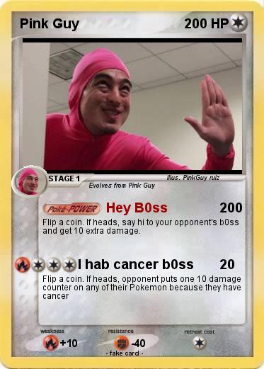 Pokemon Pink Guy