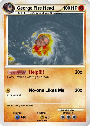 Pokemon George Fire Head