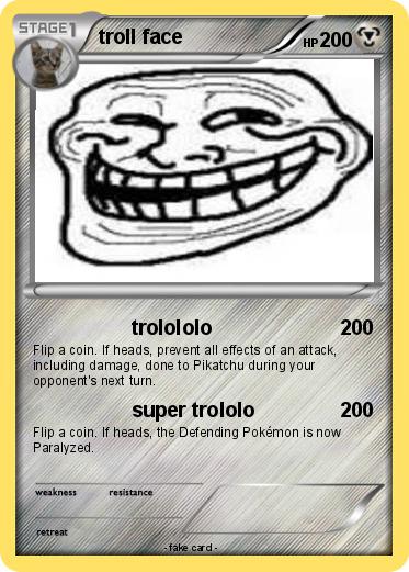 Pokemon troll face