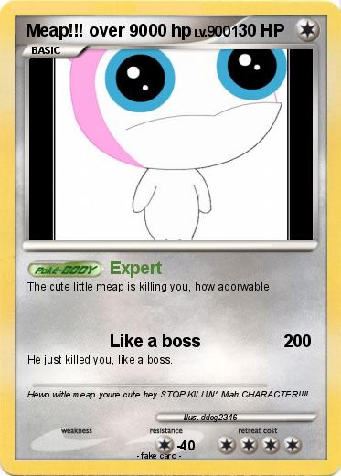Pokemon Meap!!! over 9000 hp