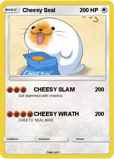 Pokemon Cheesy Seal