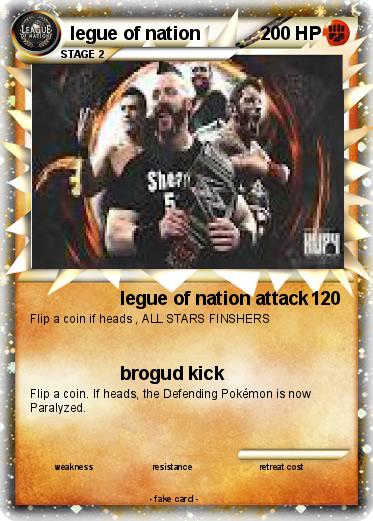 Pokemon legue of nation