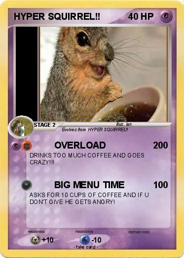 Pokemon HYPER SQUIRREL!!