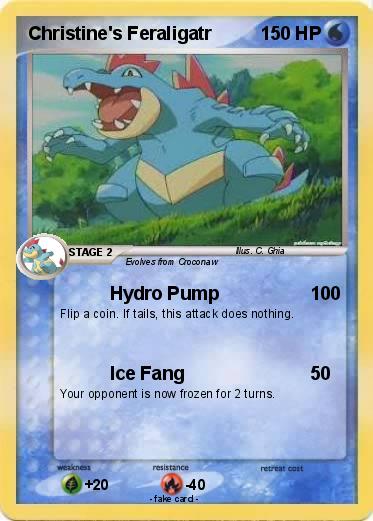 Pokemon Christine's Feraligatr