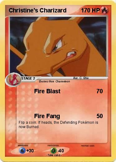 Pokemon Christine's Charizard