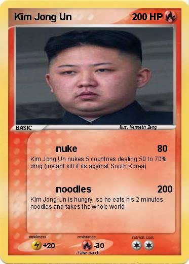 Pokemon Kim Jong Un