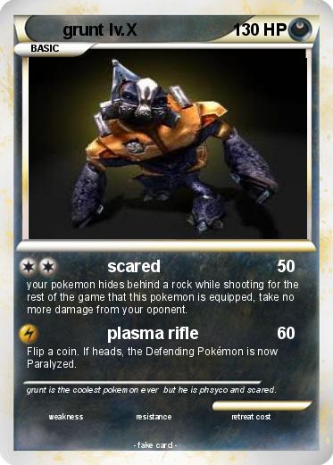 Pokemon grunt lv.X