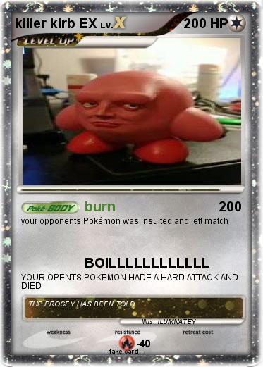 Pokemon killer kirb EX