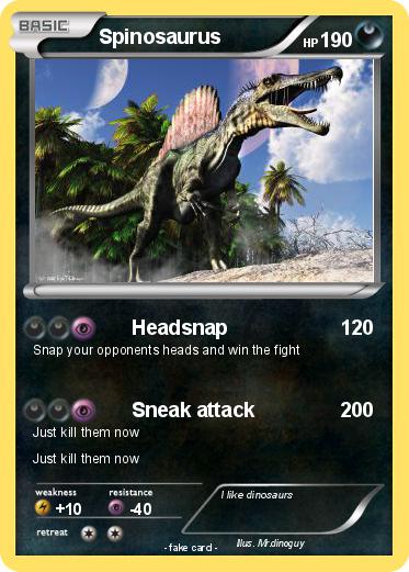 Pokemon Spinosaurus