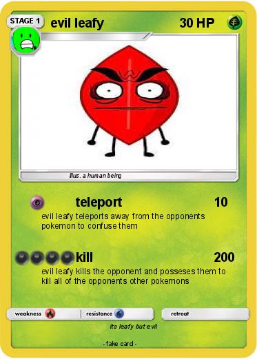Pokemon evil leafy