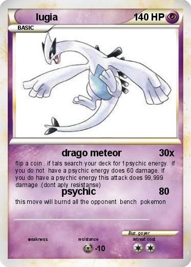 Pokemon lugia