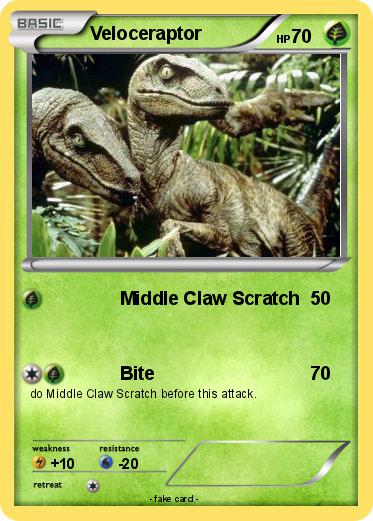 Pokemon Veloceraptor