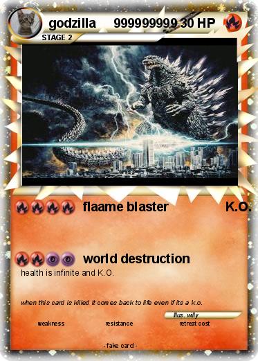 Pokemon godzilla     999999999