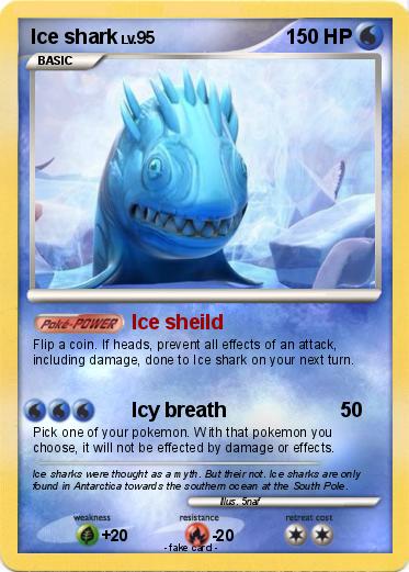 Pokemon Ice shark