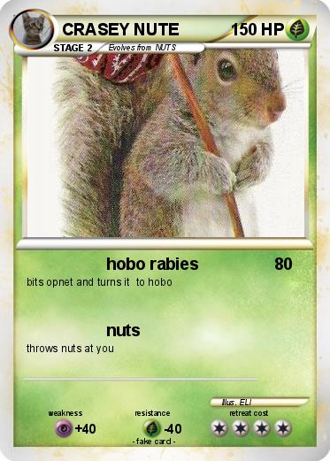 Pokemon CRASEY NUTE
