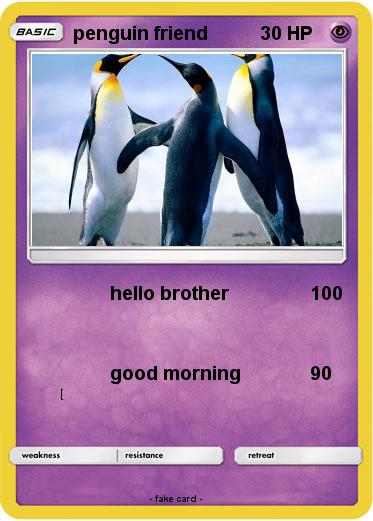 Pokemon penguin friend