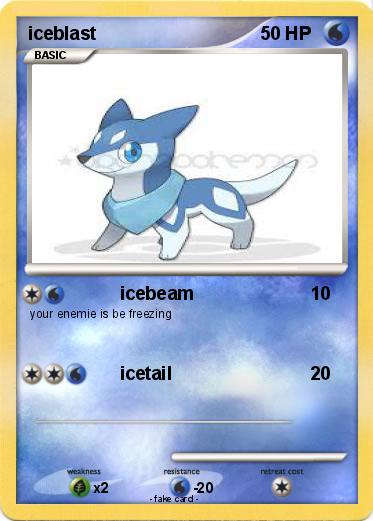 Pokemon iceblast