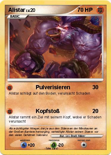 Pokemon Alistar