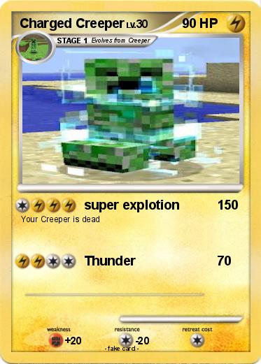 Pokemon Charged Creeper