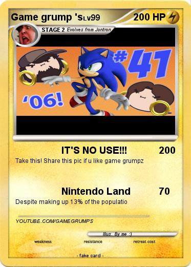 Pokemon Game grump 's