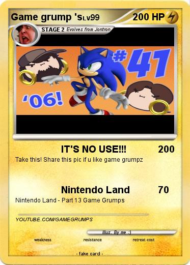 Pokemon Game grump 's