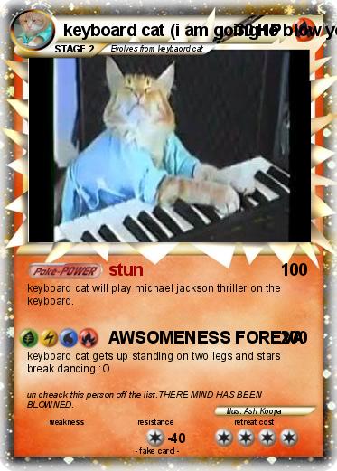 Pokemon keyboard cat (i am going to blow your mind)