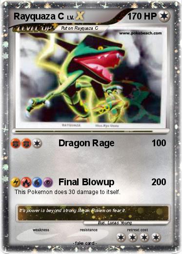 Pokemon Rayquaza C