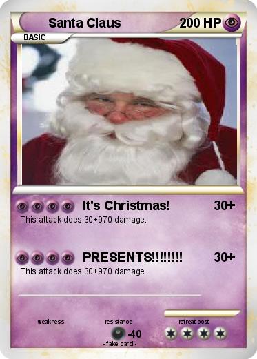 Pokemon Santa Claus
