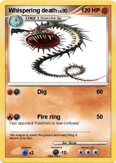 Pokemon Whispering death