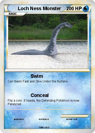Pokemon Loch Ness Monster