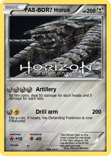 Pokemon FAS-BOR7 Horus