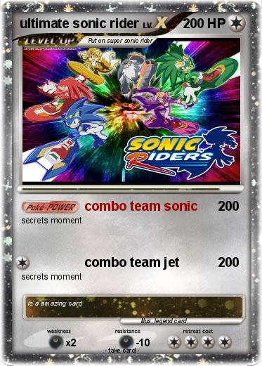 Pokemon ultimate sonic rider