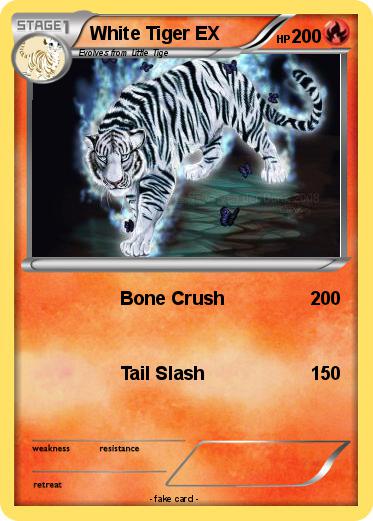 Pokemon White Tiger EX